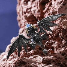 Load image into Gallery viewer, Skeleton Spider Ring. Gift for Him. Handmade Ring. 925Silver Ring. Skull Ring.