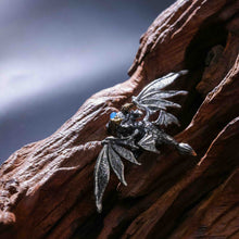Load image into Gallery viewer, Skeleton Spider Ring. Gift for Him. Handmade Ring. 925Silver Ring. Skull Ring.