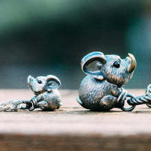 Load image into Gallery viewer, Pig Pendant. 925 Silver Handmade Necklace, Unique Jewelry. Gift for her/him