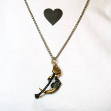 Load image into Gallery viewer, Eagle&#39;s talon Pendant. Sterling Silver Necklace. Handmade Pendant. Gift For Him.