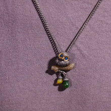 Load image into Gallery viewer, 925 Silver Owl Pendant. Gift for Him/Her. Handmade Necklace. Unique Jewelry.