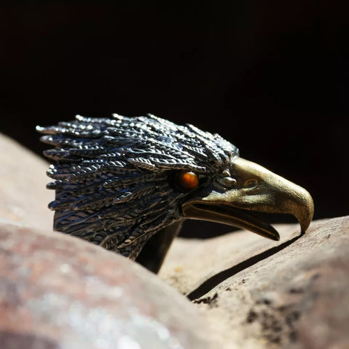 Mythical Wild Animal Ring. Sterling Silver Ring. Handmade Jewelry. Gift For Him.