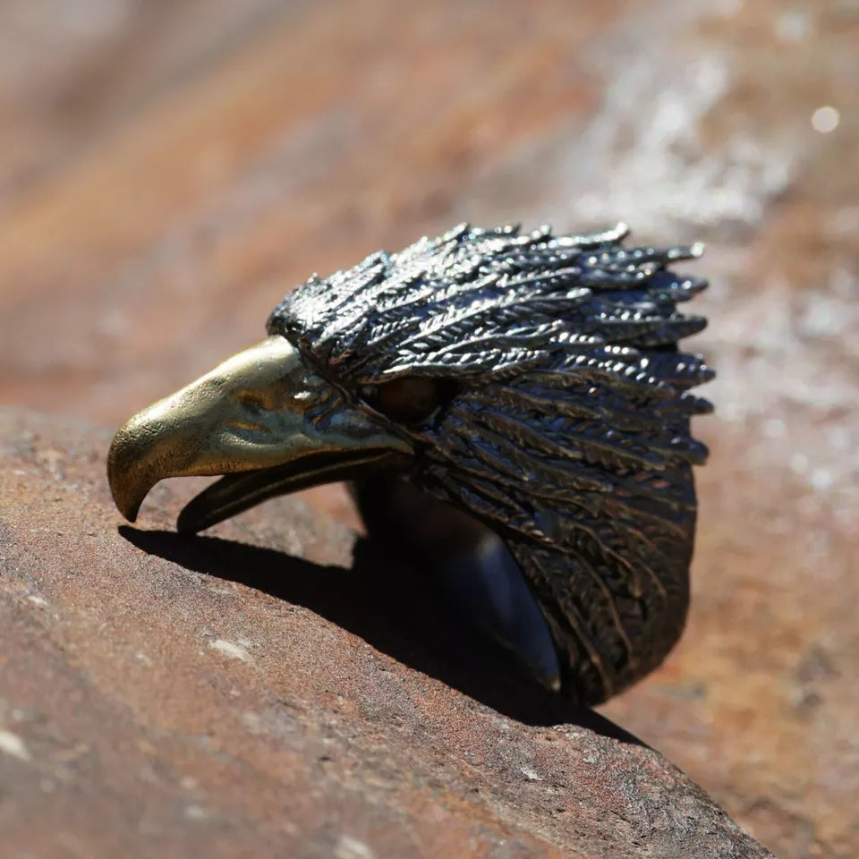 Mythical Wild Animal Ring. Sterling Silver Ring. Handmade Jewelry. Gift For Him.