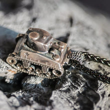 Load image into Gallery viewer, US M4 Sherman Tank Pendant. Cool Gift for Him. M4 Medium Tank Model Necklace.