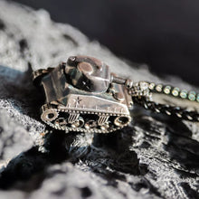 Load image into Gallery viewer, US M4 Sherman Tank Pendant. Cool Gift for Him. M4 Medium Tank Model Necklace.