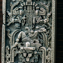 Load image into Gallery viewer, Mayan rocket Pendant. 925 silver necklace. Handmade necklace, Gifts for him.