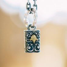 Load image into Gallery viewer, Totem pole Pendant. 925 silver necklace. Handmade necklace, Gifts for him.