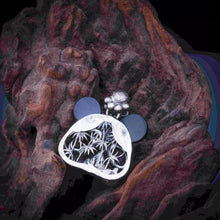 Load image into Gallery viewer, Panda Bear Pendant. Gifts for Him/Her. Handmade Necklace. Silver Pendant.