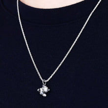 Load image into Gallery viewer, Pig Pendant. 925 Silver Handmade Necklace, Unique Jewelry. Gift for her/him