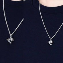 Load image into Gallery viewer, Pig Pendant. 925 Silver Handmade Necklace, Unique Jewelry. Gift for her/him